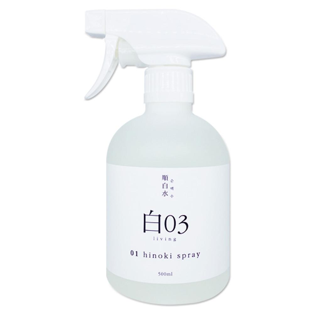 순백수 히노키 스프레이 편백 살균 탈취제 500ml