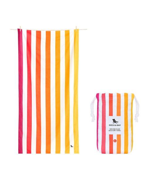 비치타올 썸머 - peach sunrise