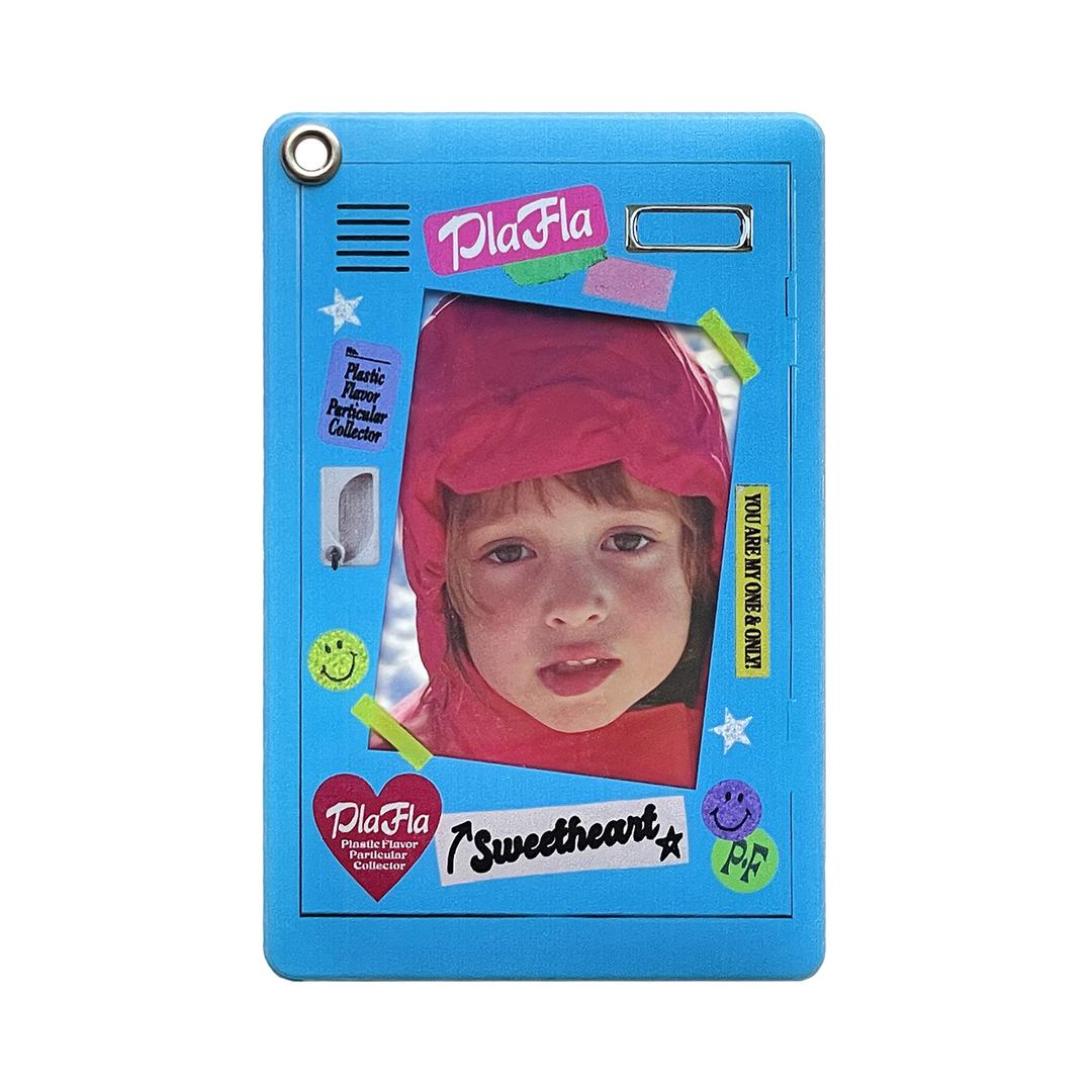 PlaFla Frame Photo Holder 08 Locker Blue