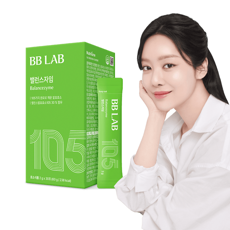 비비랩 [첫구매특가] 밸런스자임 (매실맛 효소) 1박스 1개월분 분말