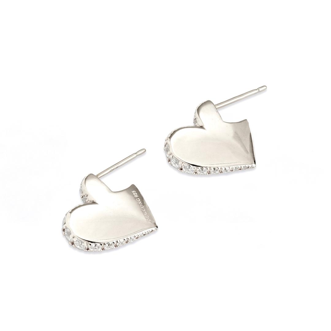 Heart C Earring_silver