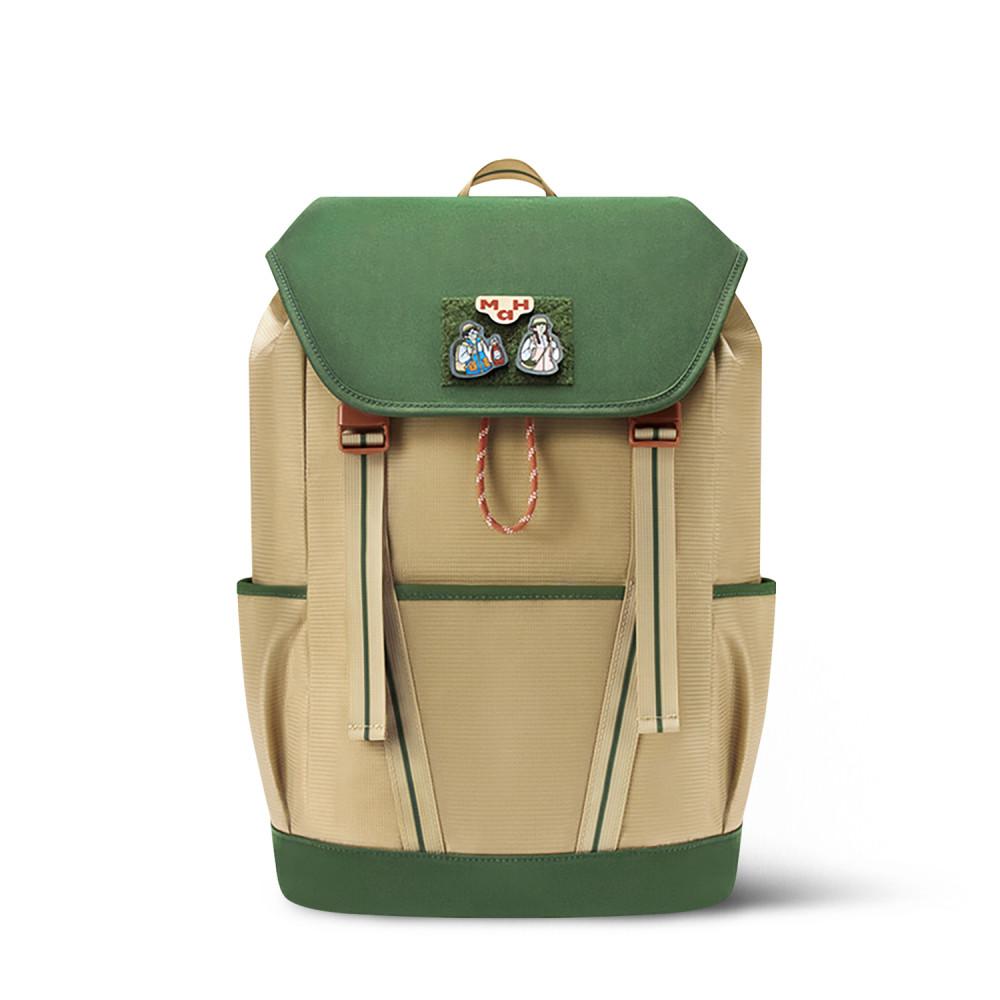 마흐 영투어 백팩 S 캐주얼 데일리 여행용 가방 15인치 네이처그린