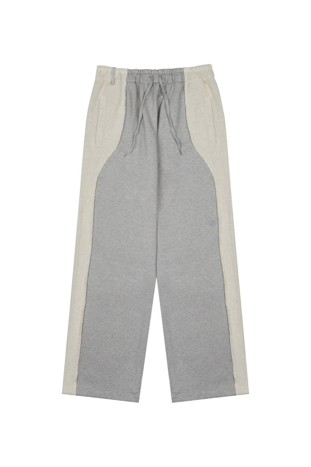 Y SET UP PANT [GRAY]