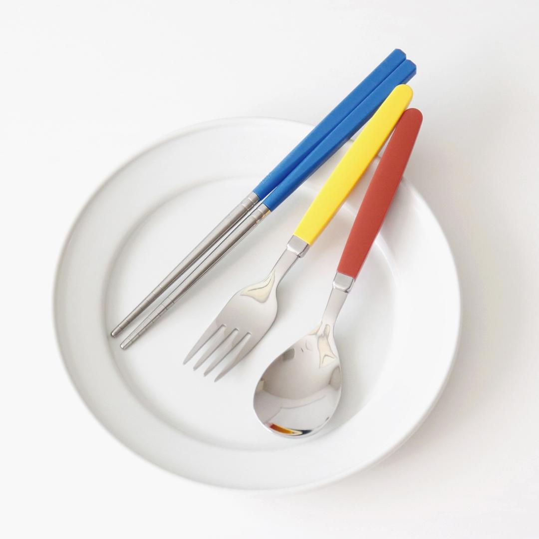 카모메키친 크레용 어린이 수저포크세트