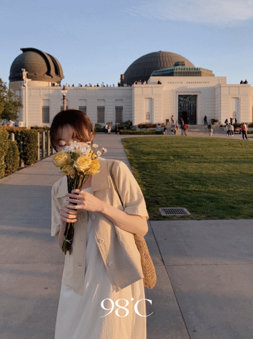 [98project] 그로브 린넨 코튼 반팔자켓 - 3 color