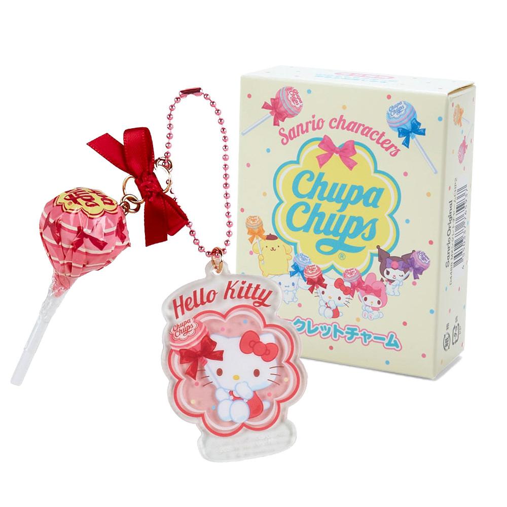 산리오 X 츄파춥스 스페셜 콜라보 시크릿 아크릴 키홀더 헬로 키티