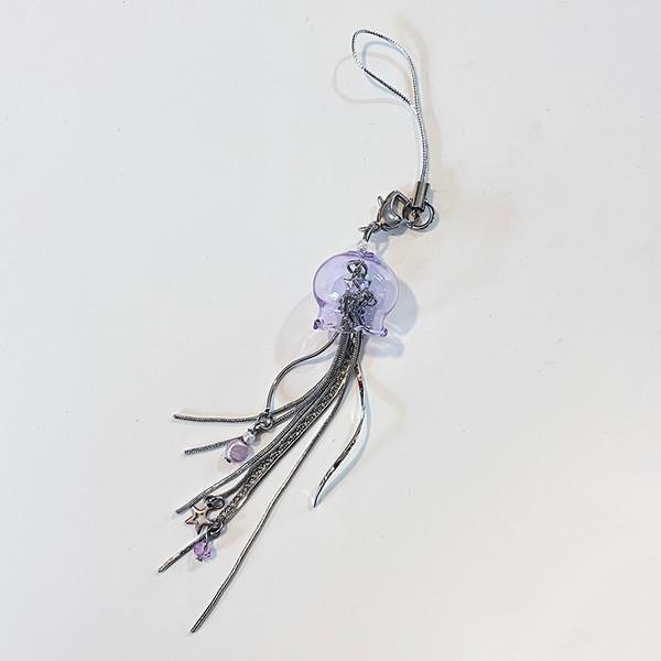 (Tiirish) Star Jellyfish Charm Purple
