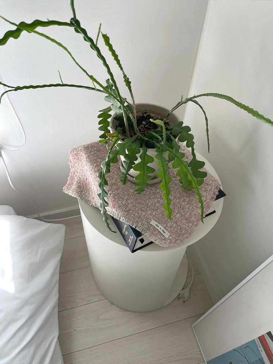 Weaving Objet mat / Soft pink