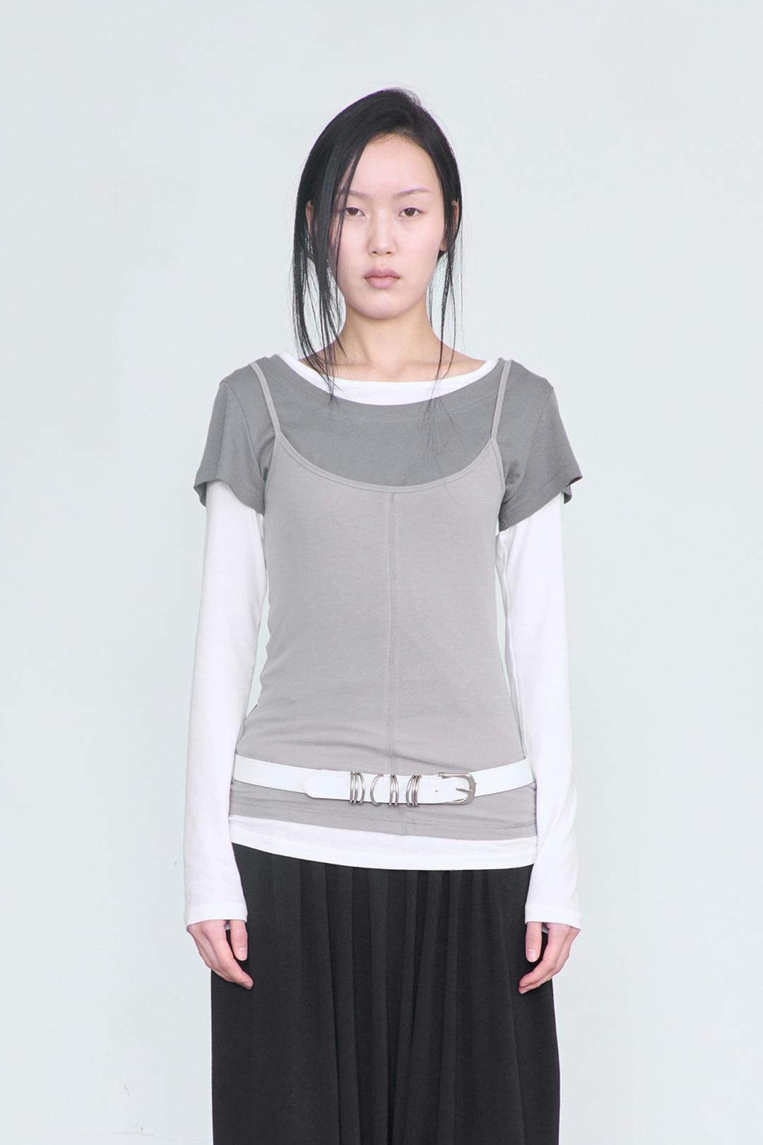 Soft Long Sleeveless _ Beige