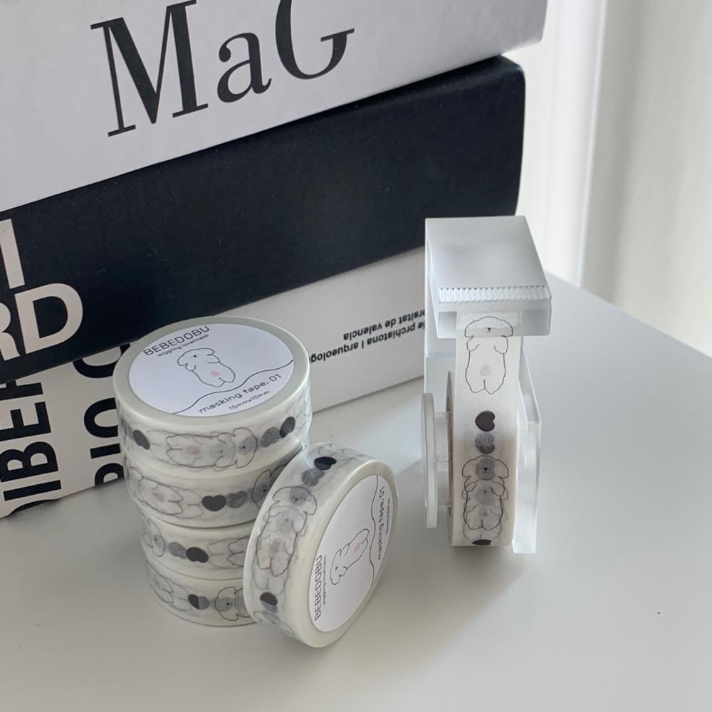 bebedobu masking tape 01 l 베베두부 마스킹테이프 마테