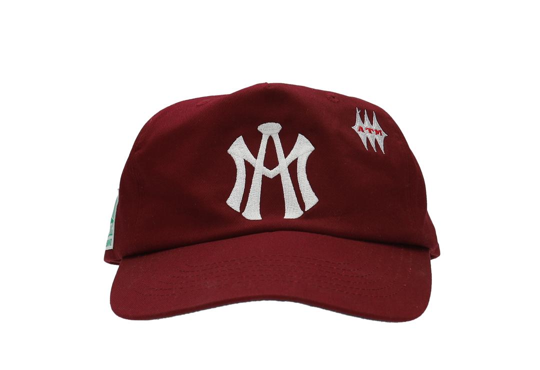 ATM LOGO BALL CAP (Burgundy)