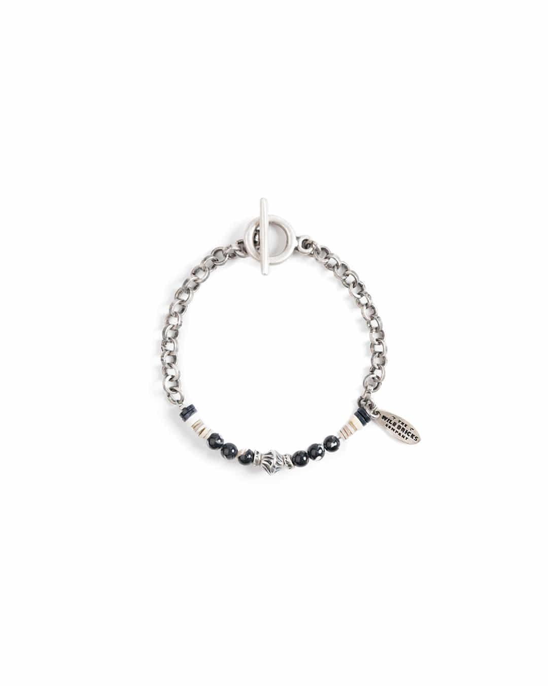 W23 CHAIN TOGGLE BRACELET (black)