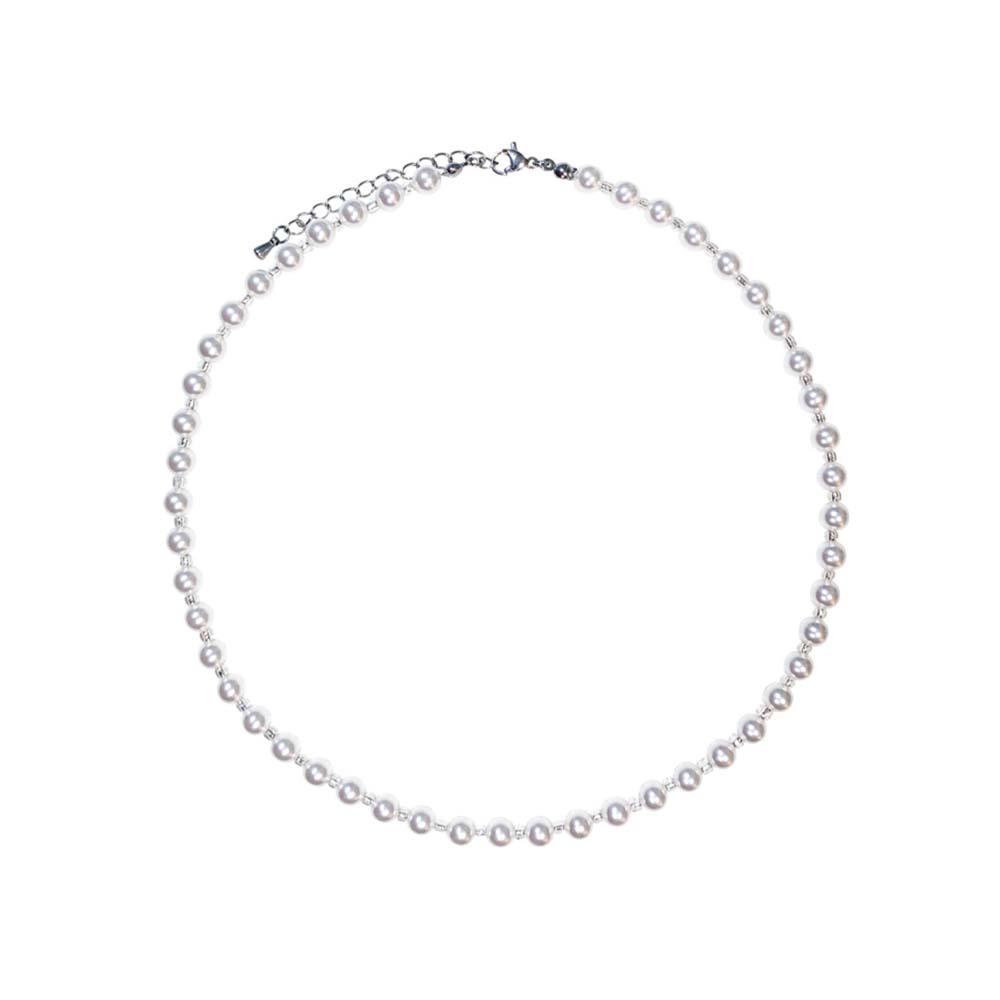 [twiner] 트위너 Essential necklace (white)