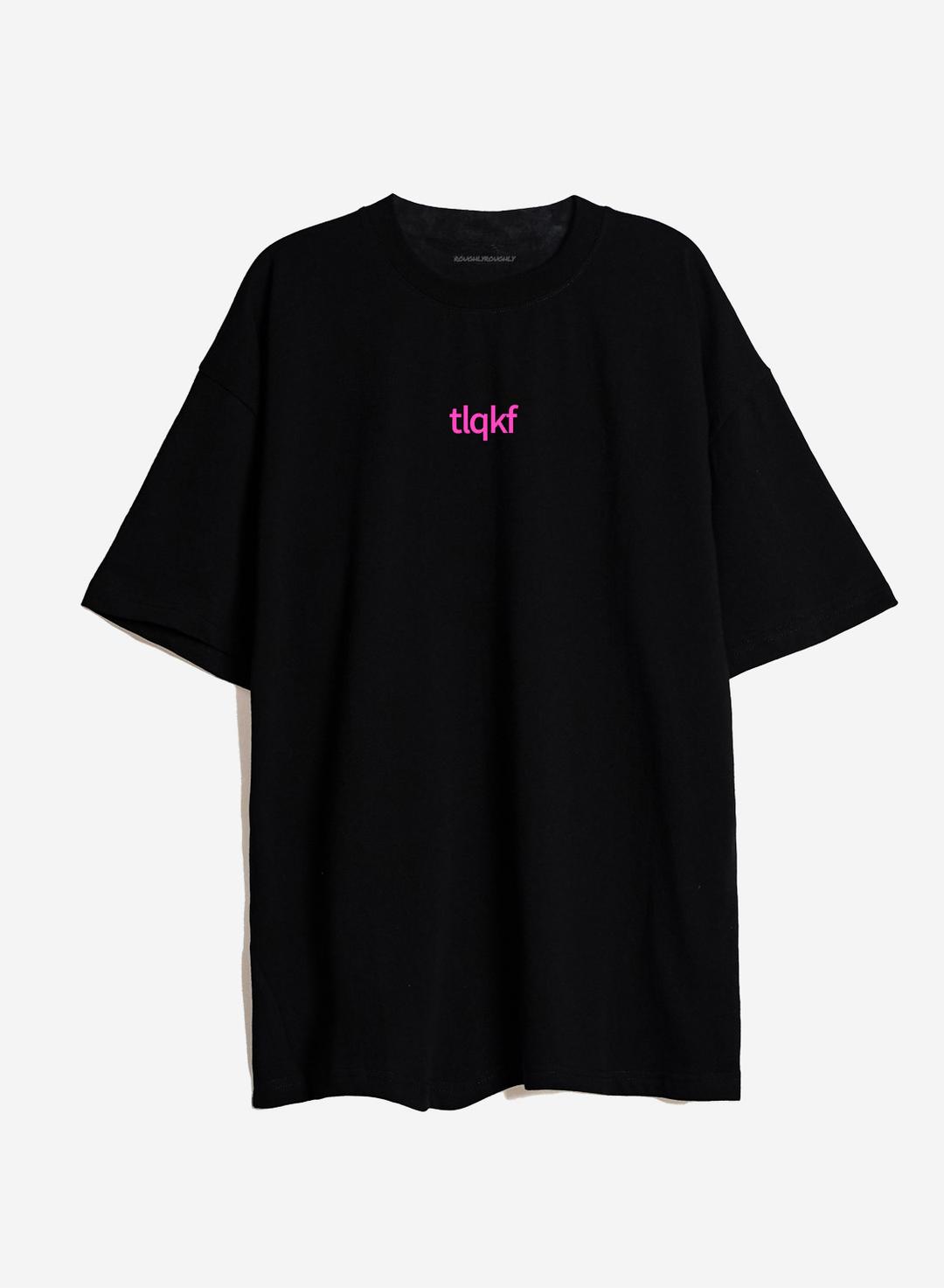 tlqkf 반팔 티셔츠 (블랙)