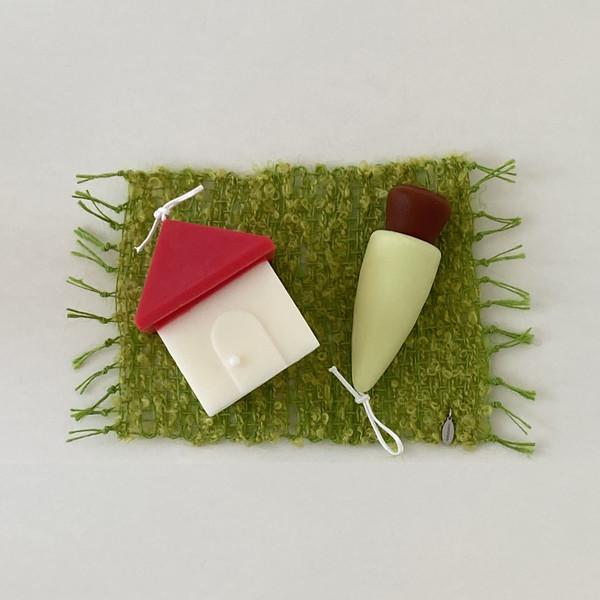 Lazy House Candle Set ( Mild Santal : 마일드 상탈향)