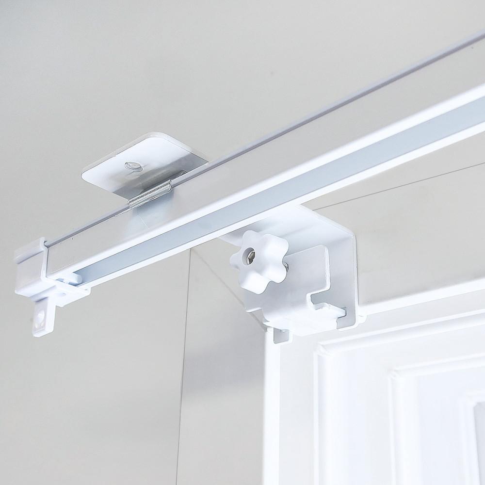 감성다는남자 안뚫어고리 버전2 못없이 커튼레일 블라인드 커튼걸이 달기 자취필수품