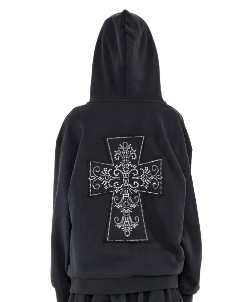 Nostalgia Hoodie Zip-Up (Black)