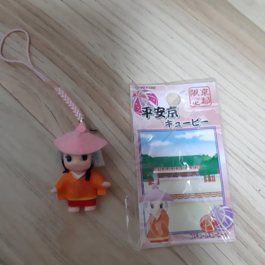 빈티지 큐피 스트랩 고리