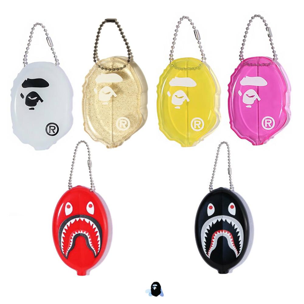 BAPE 베이프 동전지갑 APE HEAD 코인케이스 일본직배송