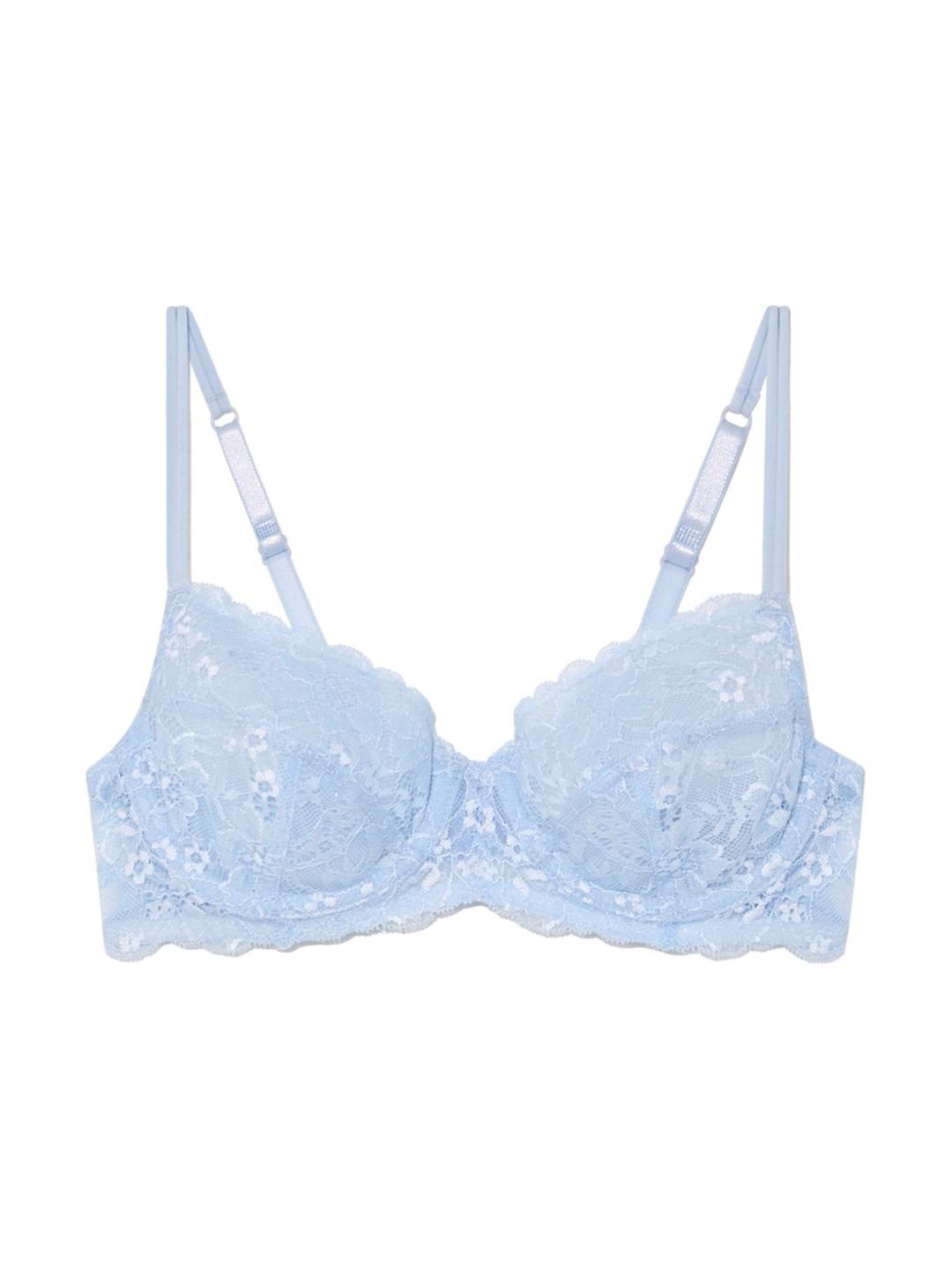 CONTOUR LACE BRA (BABY BLUE)