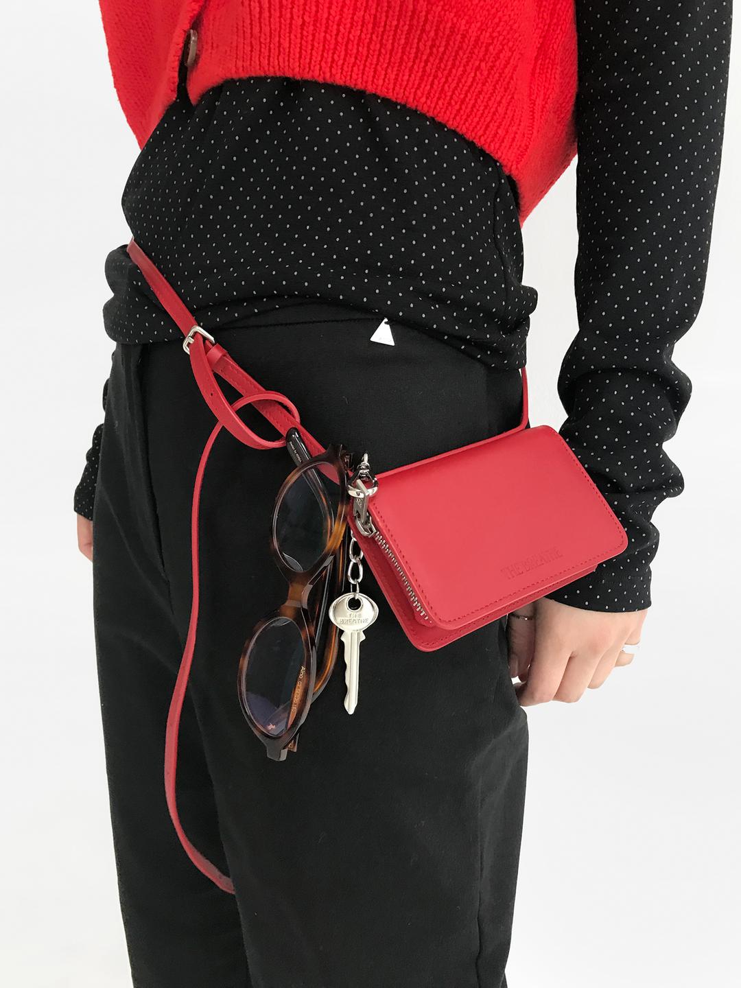 BABY DOT SLIM TOP, BLACK (2C)