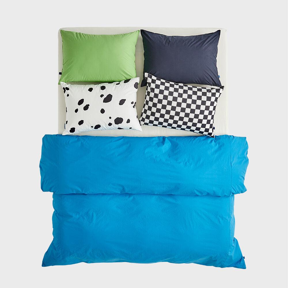 터키블루&밀크카우 레이어드 코튼 이불커버세트 SSQ