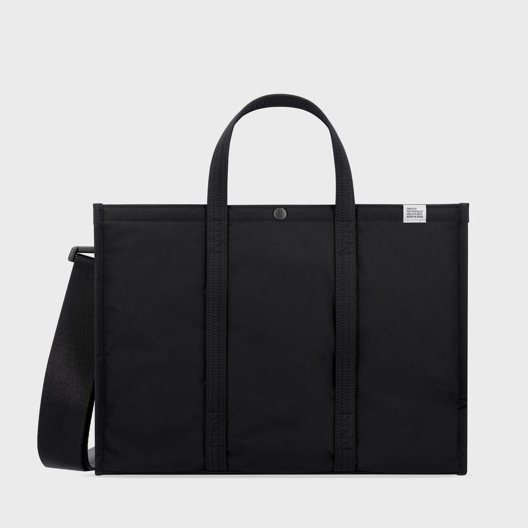 TOTE BRIEF 001 WIDE L Black