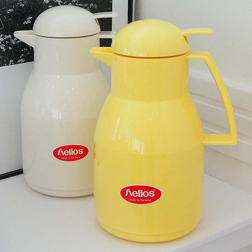 헬리오스 보냉병 보온병 탑푸시 1L 화이트 옐로우 레드(3컬러)