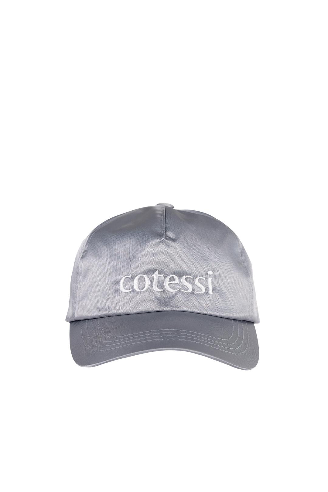 NYLON LOGO CAP, SILVER