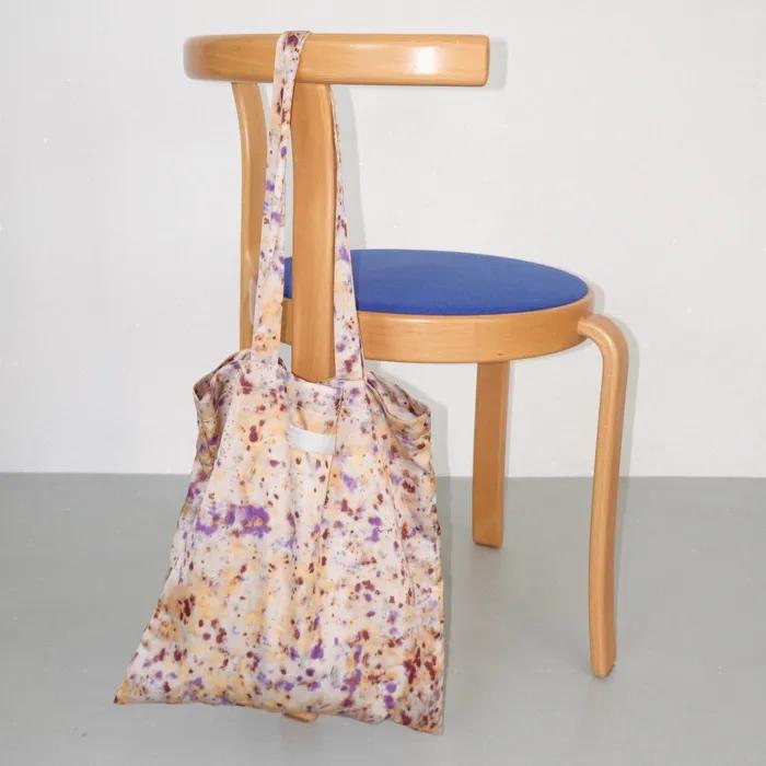 [rossmoor] Water color tote bag_purple