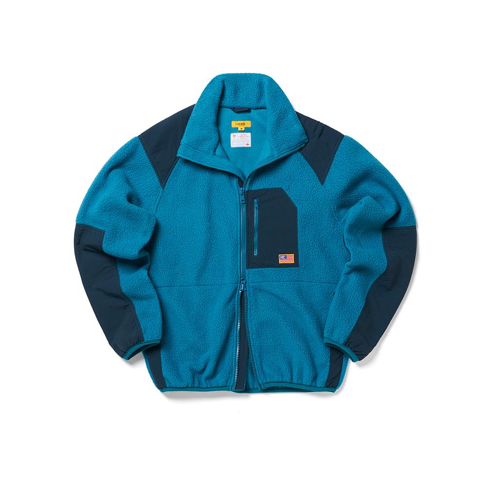 HC X THE RESQ ECWCS FLEECE JACKET [Turquoise Blue]