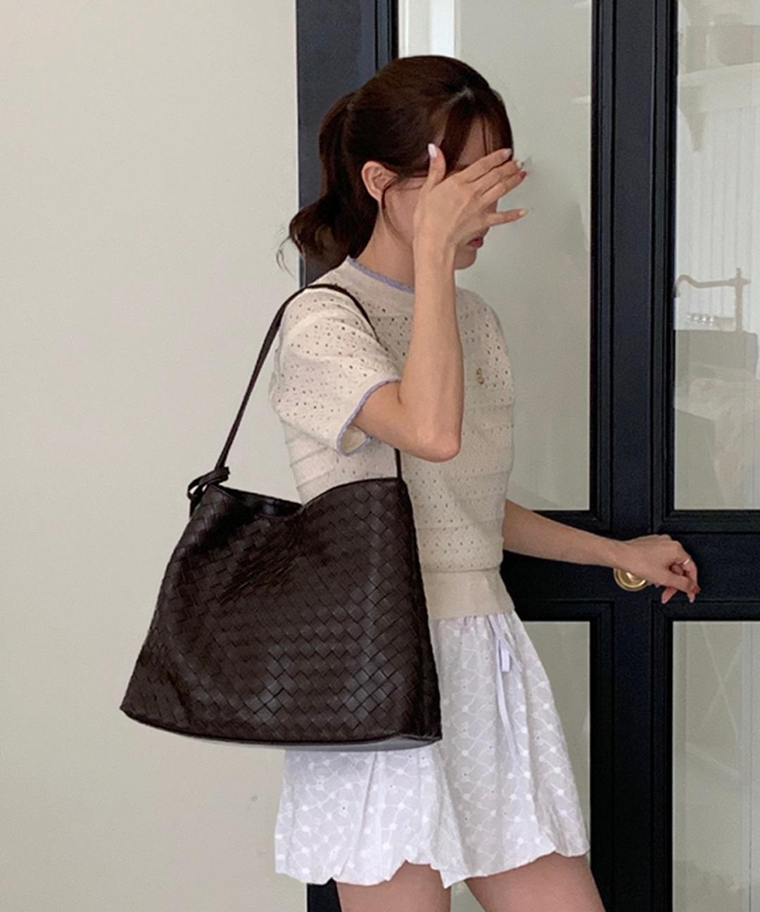 아노에틱 [아노에틱][알로하PICK]데일리 위빙 메쉬백_5COLOR