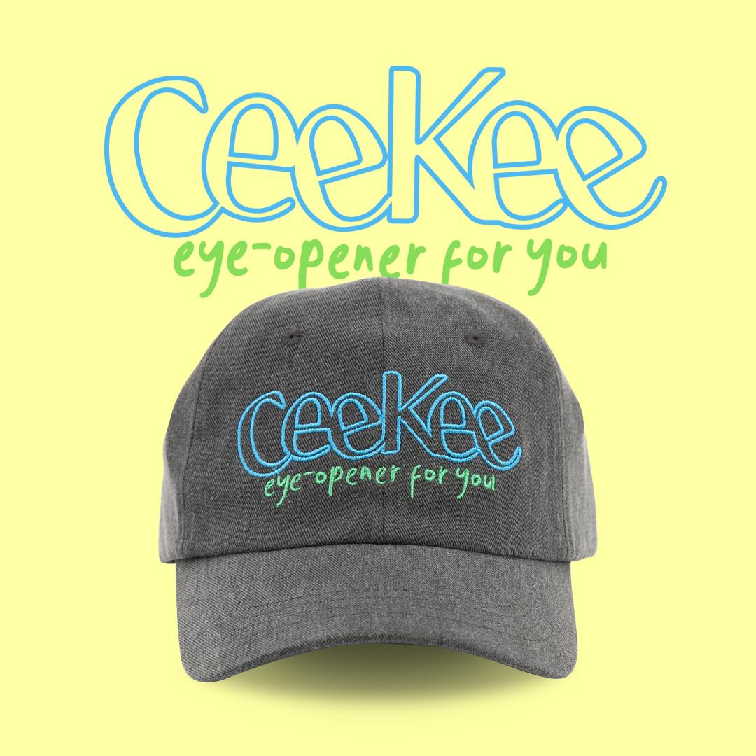 ceekee gray ballcap