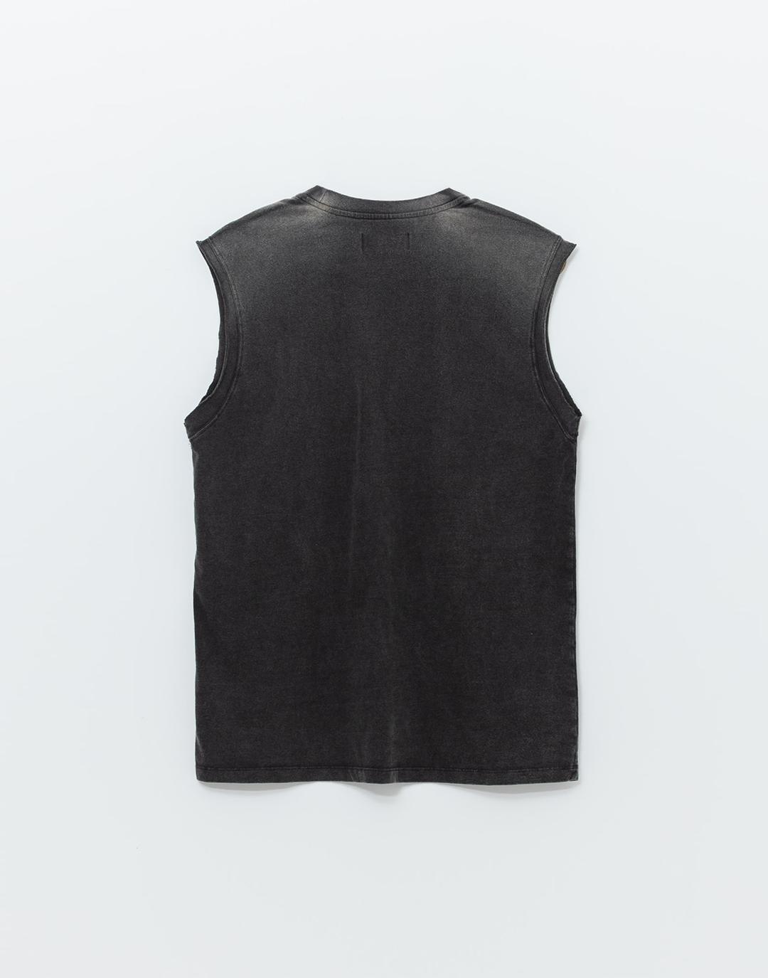 Fade Sleeveless T-Shirt (Fade Black)