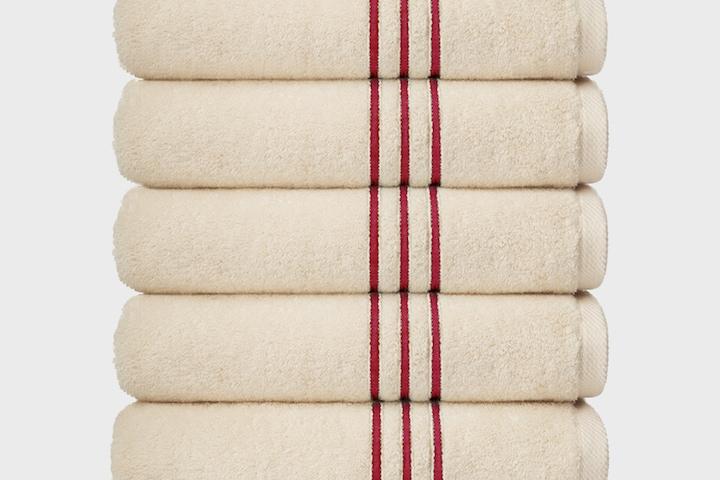 [슈퍼세일]스트라이프 페이스 - 네츄럴 5P 세트 (3컬러)