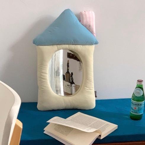 4type House Pedding Mirror 하우스 패딩 거울