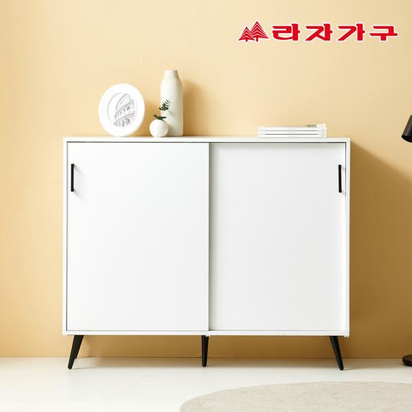 심플리 1200 높은 슬라이딩 스틸다리 수납장 다용도 베란다 슬라이드 수납 tv거실장