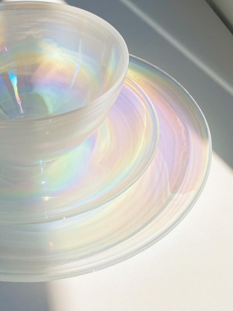 쎄이위위 오로라 접시 샐러드볼 세트 플레이트 보울 씨리얼 그릇 홈카페