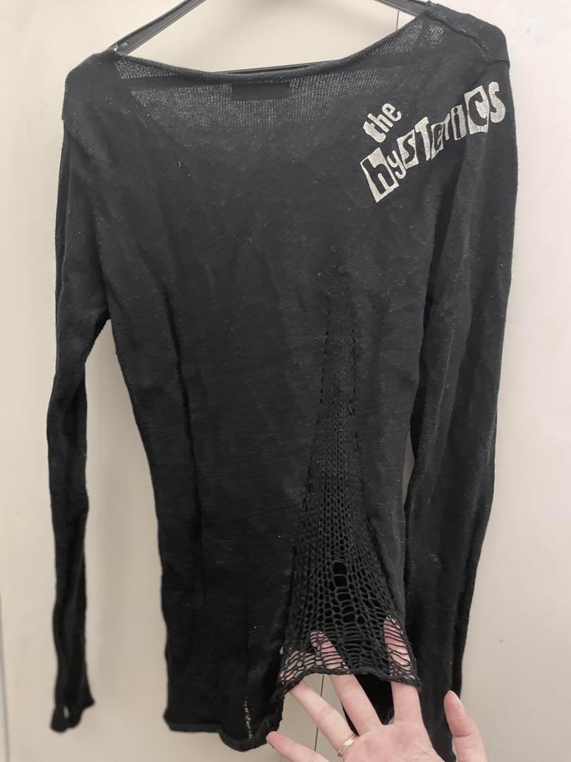 hysterics かぎ編みニット