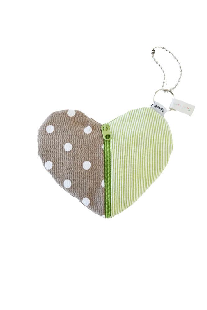 하트 코인 포켓 그린