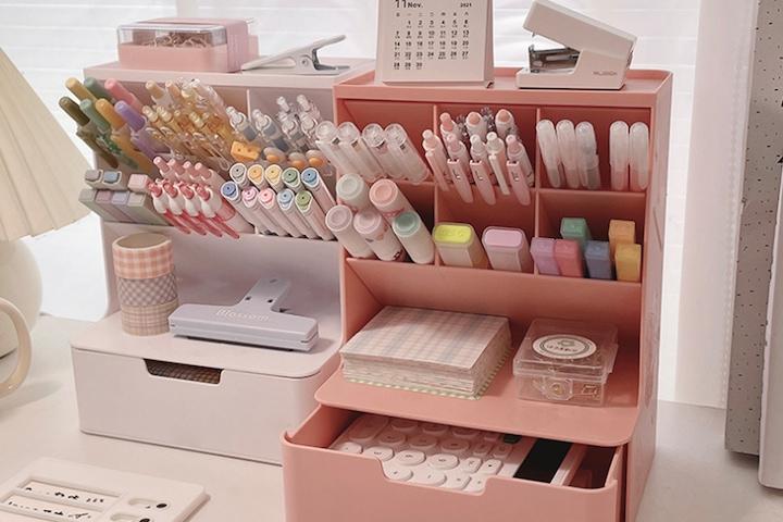 모던 데스크 정리함 오거나이저 연필꽂이 다용도 책상정리함 수납함 사무용품