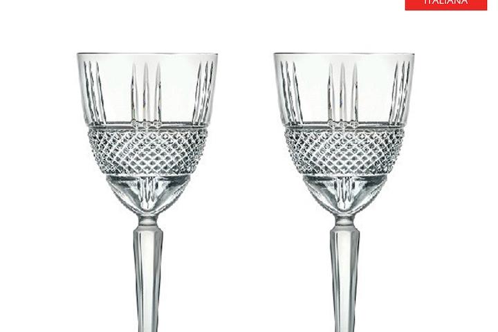 브릴란테 크리스탈 화이트 와인잔 230ml 2P세트