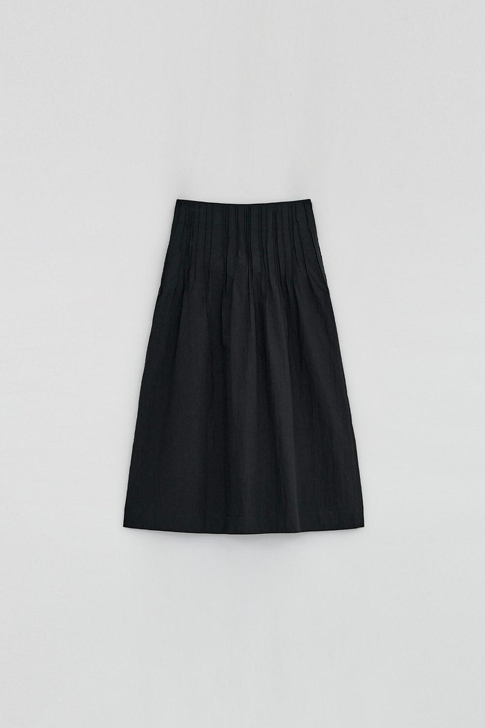 STITCHED TRAPEZE SKIRT
