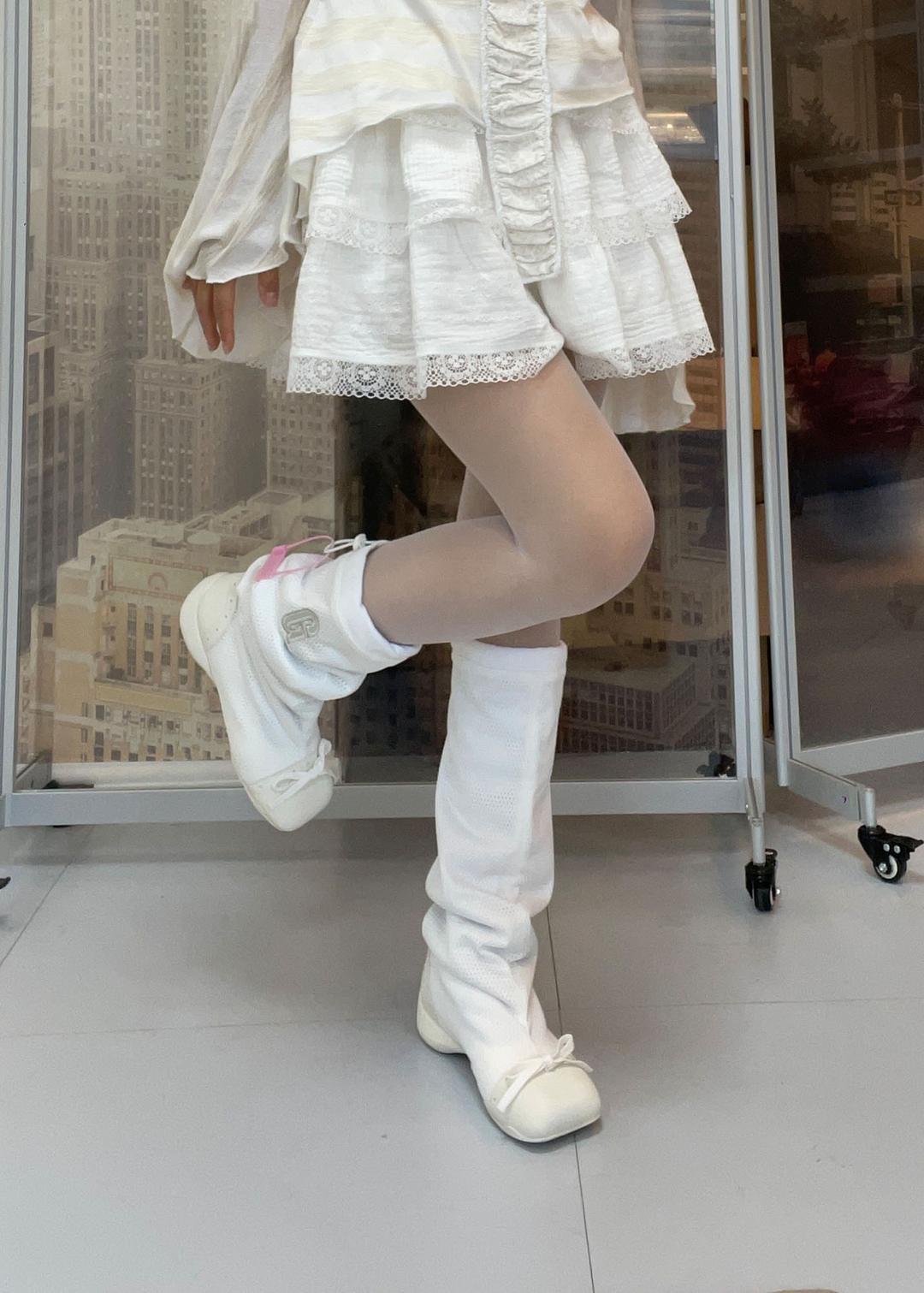 그레이프 SPORT BALLET BOOTS (WHITE)