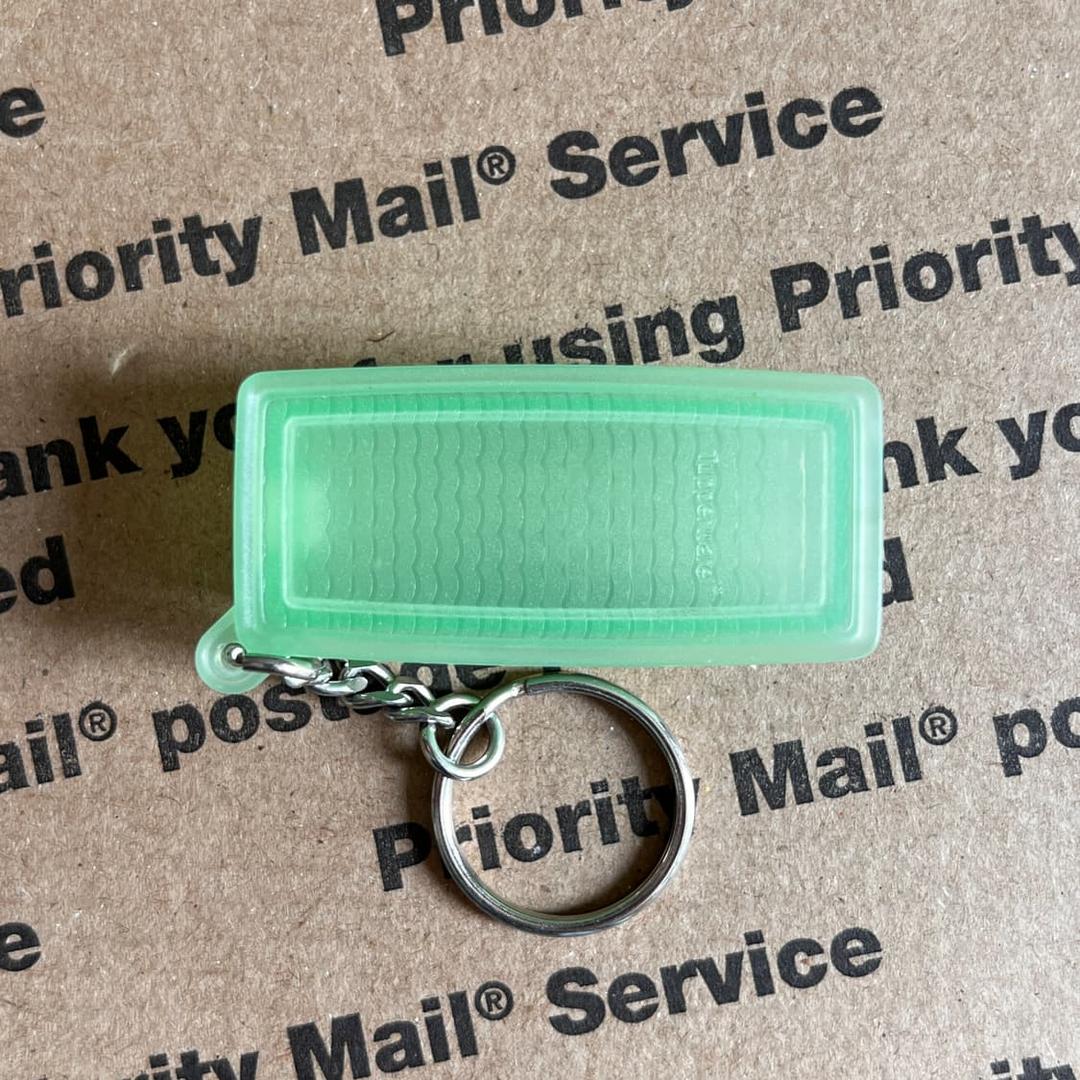 90s vtg Green Box Keyring | 후루츠패밀리