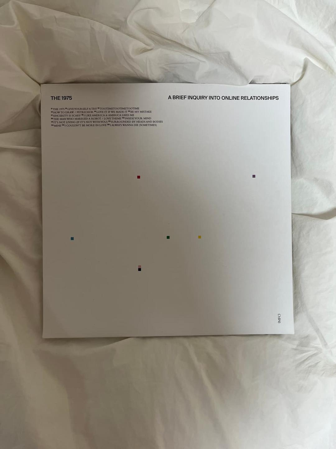 The 1975 LP vinyl | 후루츠패밀리