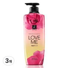 엘라스틴 퍼퓸 샴푸 러브 미, 600ml, 3개
