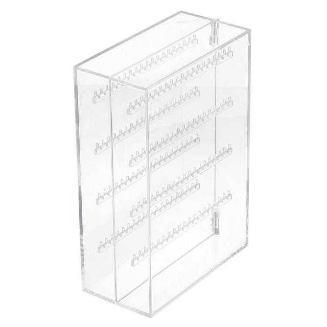 MUJI 무인양품 아크릴 넥크레스 피어스 스탠드 양면 타입 목걸이 귀걸이 반지 정리함