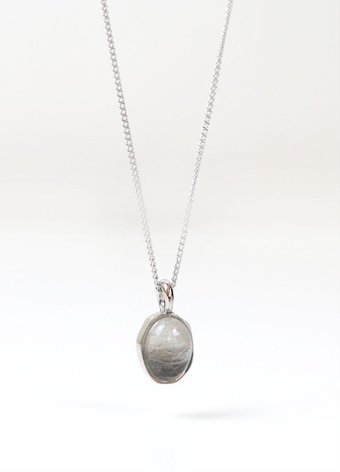 𝐬𝐦𝐚𝐥𝐥.𝐯𝐞𝐫 심플 타원 목걸이