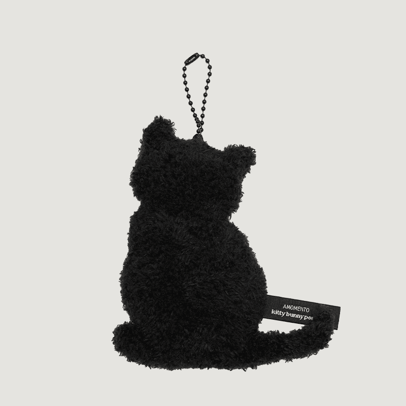 KBP X Amomento Kitty Plush Key Ring 키티 플러시 키링